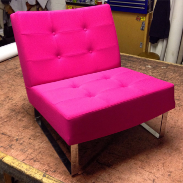 Carribean Pink Chair